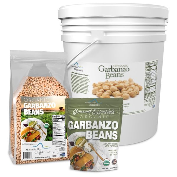 Organic Garbanzo Beans (Chickpeas) Mountain High Organics