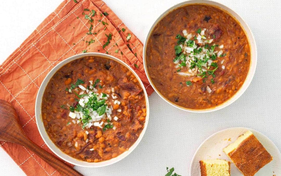 Gluten-Free Ham and Navy Bean Soup